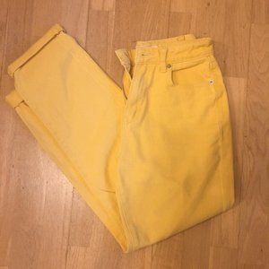 Tiger Mist Womens Yellow Trousers